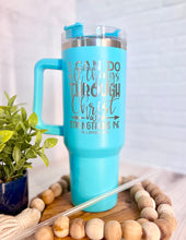 Load image into Gallery viewer, Custom 40 oz. Tumbler with Handle and Straw
