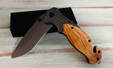 Load image into Gallery viewer, Personalized Olive Wood Knife
