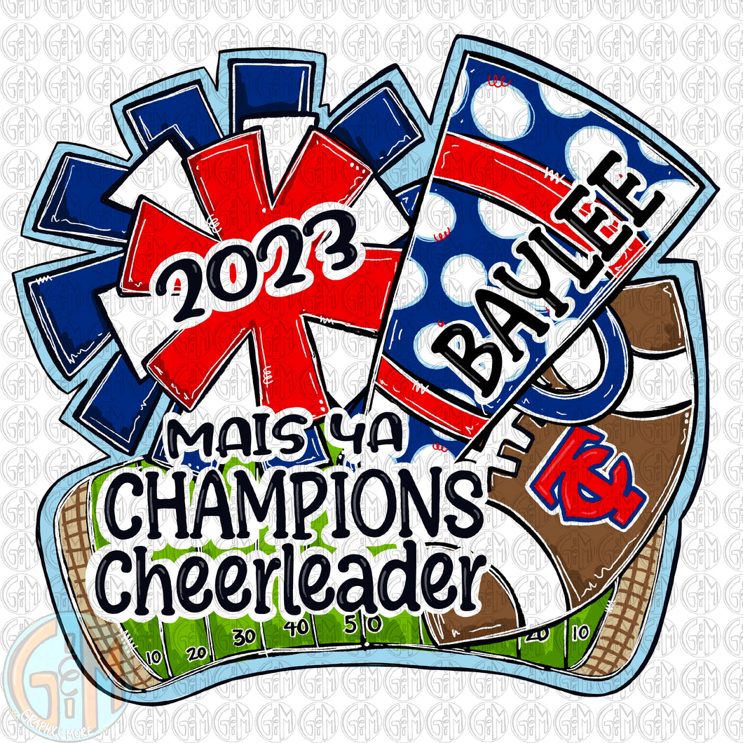 2023 TCA Cheerleader Ornament
