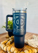 Load image into Gallery viewer, Custom 40 oz. Tumbler with Handle and Straw
