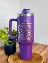 Load image into Gallery viewer, Custom 40 oz. Tumbler with Handle and Straw
