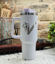 Load image into Gallery viewer, Custom 40 oz. Tumbler with Handle and Straw
