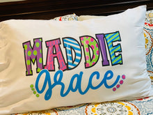 Load image into Gallery viewer, Personalized Standard/ Queen Pillow Case
