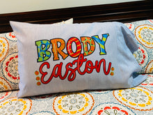 Load image into Gallery viewer, Personalized Standard/ Queen Pillow Case
