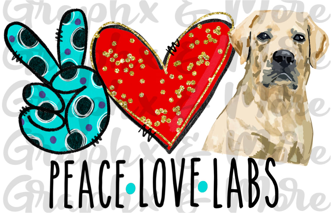 Peace Love Labs PNG | Hand Drawn | Sublimation Design