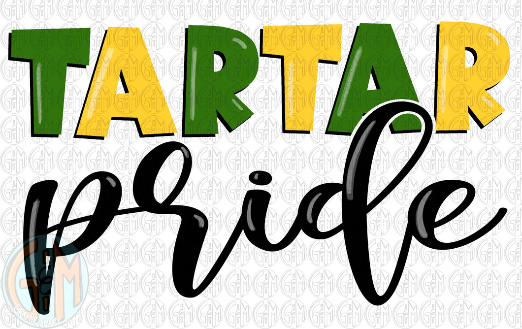 Tartar Pride PNG | Sublimation Design | Hand Drawn