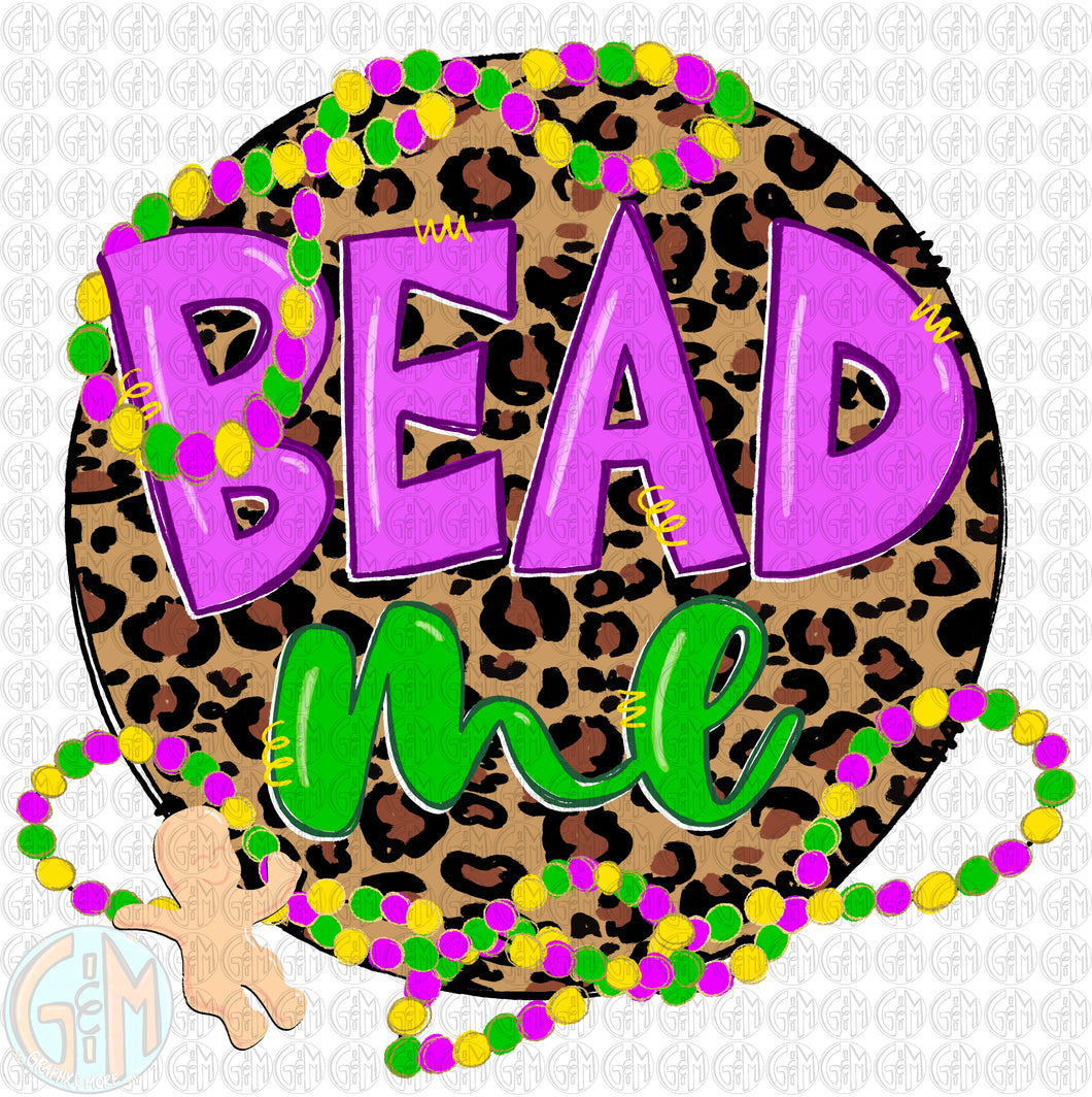 Bead Me PNG | Hand Drawn | Sublimation Design