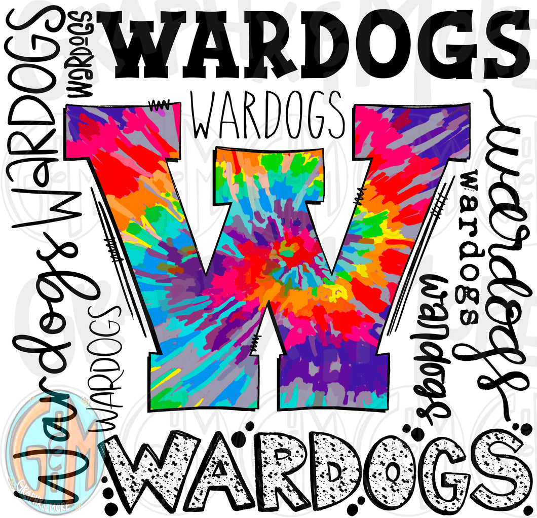 Wardogs Collage PNG | Sublimation Design | Hand Drawn