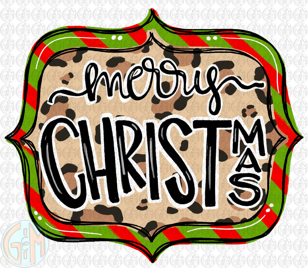 Merry Christmas PNG | Hand Drawn | Sublimation Design