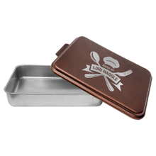 Load image into Gallery viewer, Engraved Aluminum Cake Pan
