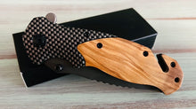 Load image into Gallery viewer, Personalized Olive Wood Knife
