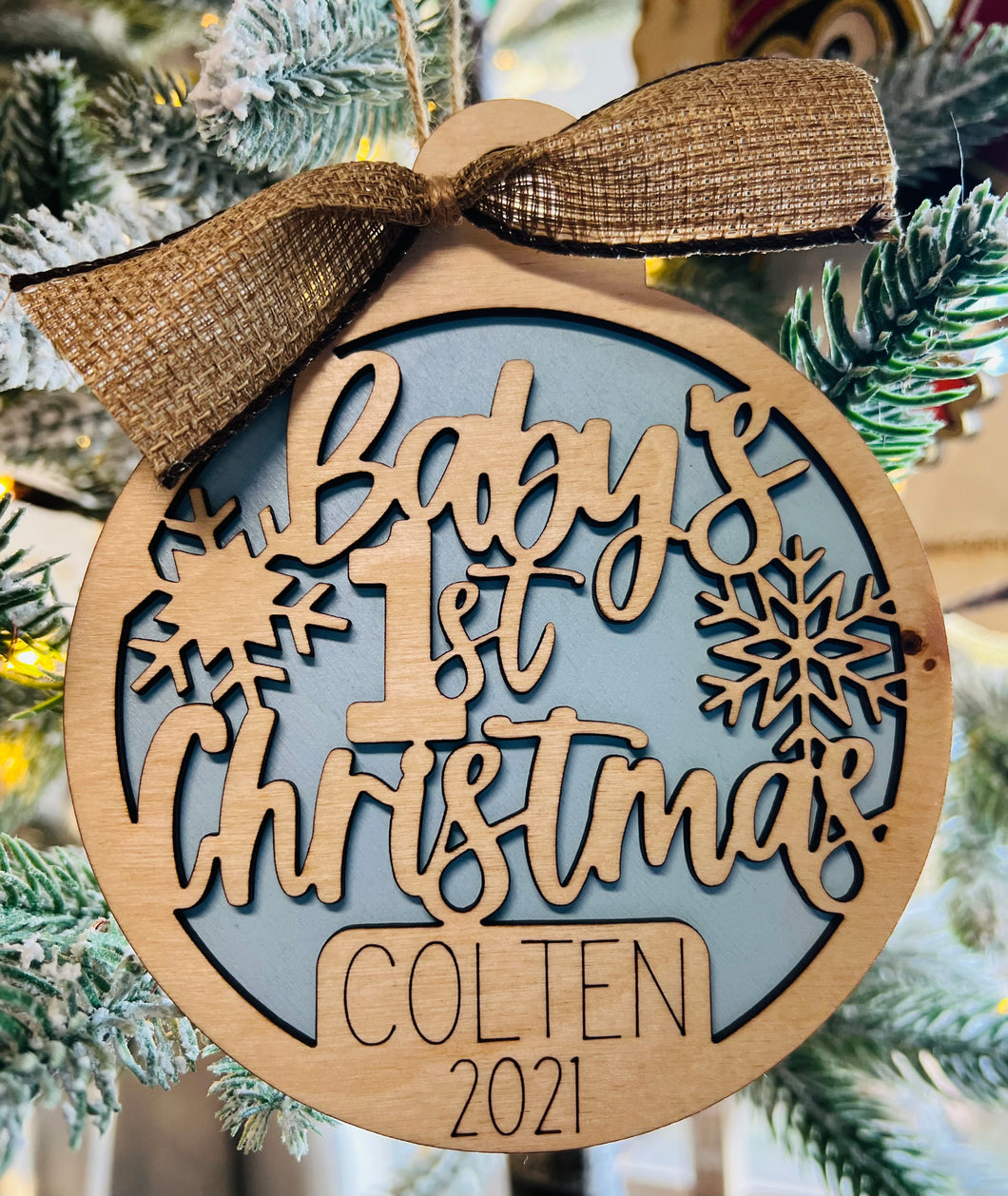 Baby’s First Christmas Ornament