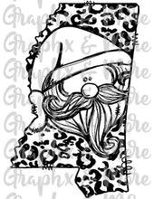Load image into Gallery viewer, SCREEN PRINT TRANSFER | Single Color MS Leopard Santa
