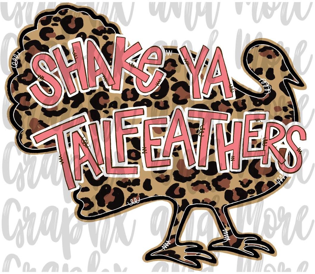 Shake Ya Tailfeathers PNG | Sublimation Design | Hand Drawn