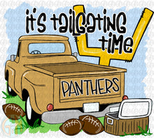 Load image into Gallery viewer, CUSTOM Tailgating Time PNG | Hand Drawn | Sublimation Design
